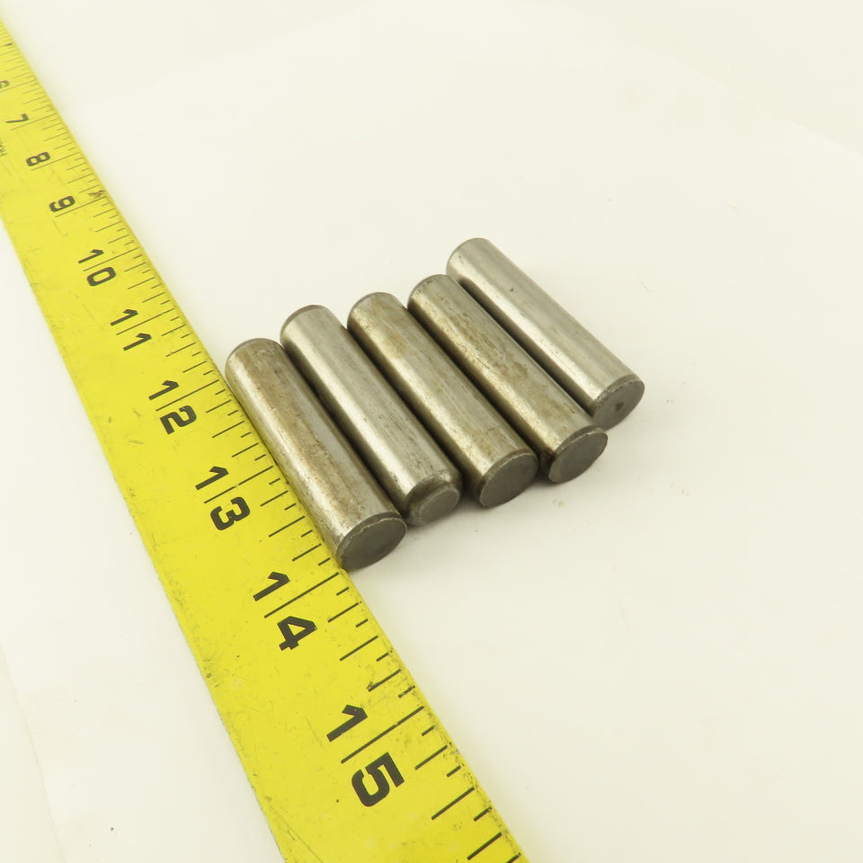 1/2" x 2" Steel Alloy Dowel Pin Lot Of 5