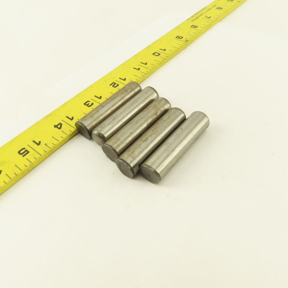 1/2" x 2" Steel Alloy Dowel Pin Lot Of 5
