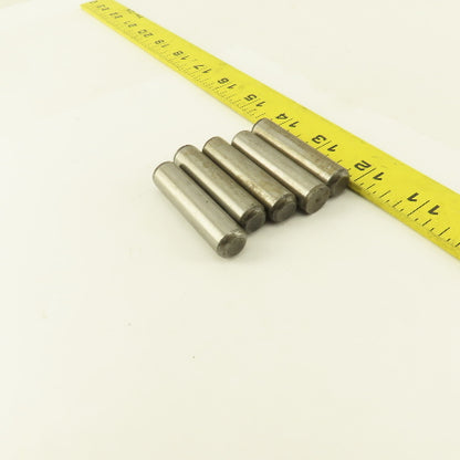 1/2" x 2" Steel Alloy Dowel Pin Lot Of 5