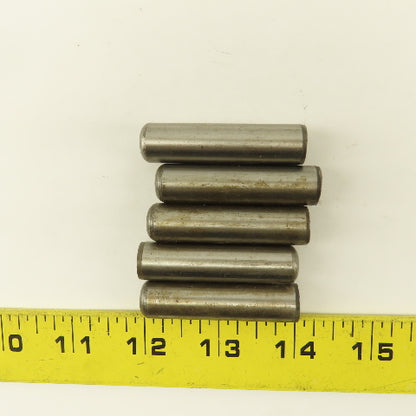 1/2" x 2" Steel Alloy Dowel Pin Lot Of 5