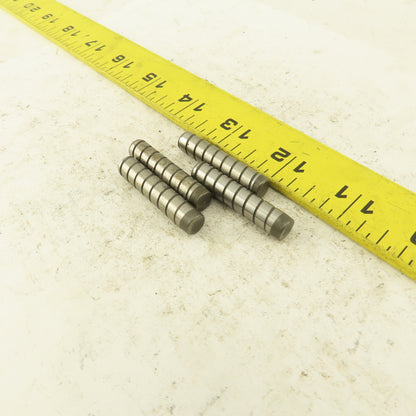5/16" x 1-1/2" Alloy Steel Spiral Groove Pull Dowel Pin 10-32 Lot Of 4