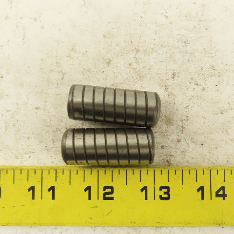 5/8" x 1-1/2" Alloy Steel Spiral Groove Pull Dowel Pin 1/4-20 Lot Of 2
