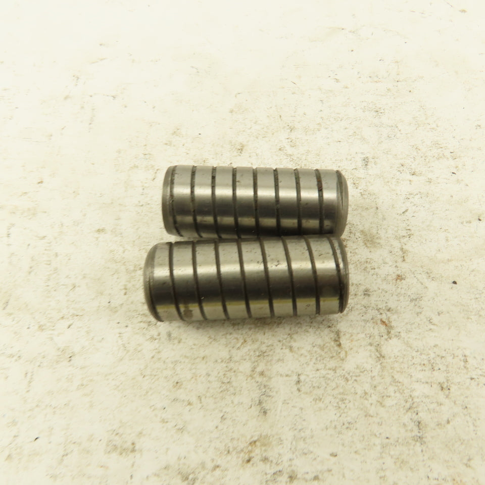 5/8" x 1-1/2" Alloy Steel Spiral Groove Pull Dowel Pin 1/4-20 Lot Of 2