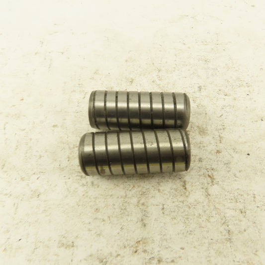 5/8" x 1-1/2" Alloy Steel Spiral Groove Pull Dowel Pin 1/4-20 Lot Of 2