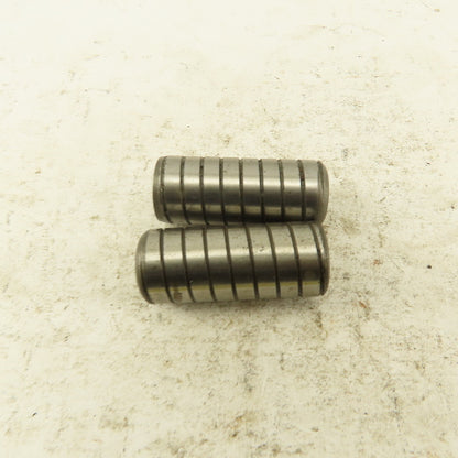 5/8" x 1-1/2" Alloy Steel Spiral Groove Pull Dowel Pin 1/4-20 Lot Of 2