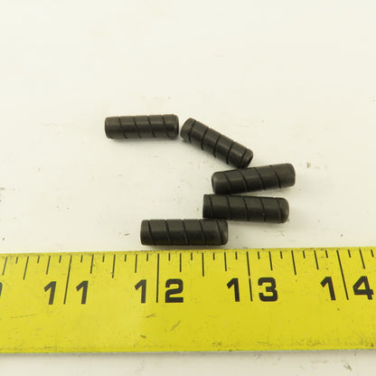 5/16" x 1" Alloy Steel Spiral Groove Pull Dowel Pin Black Oxide 10-32 Lot Of 5