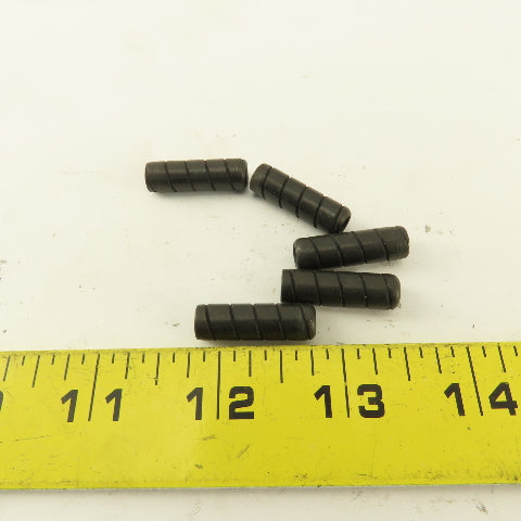 5/16" x 1" Alloy Steel Spiral Groove Pull Dowel Pin Black Oxide 10-32 Lot Of 5