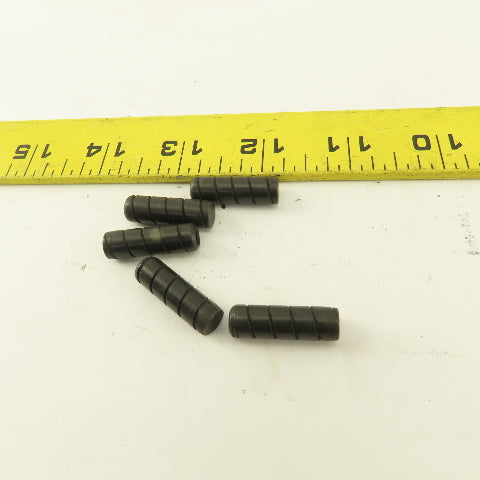 5/16" x 1" Alloy Steel Spiral Groove Pull Dowel Pin Black Oxide 10-32 Lot Of 5