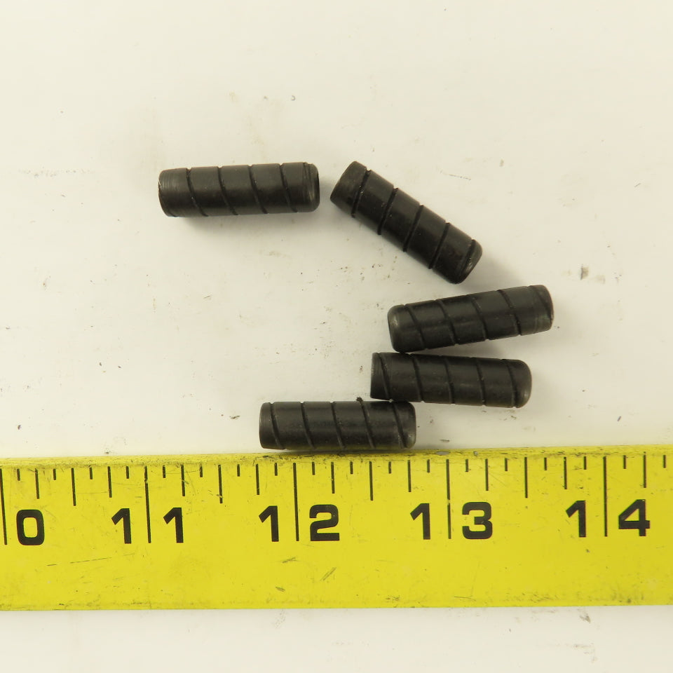 5/16" x 1" Alloy Steel Spiral Groove Pull Dowel Pin Black Oxide 10-32 Lot Of 5