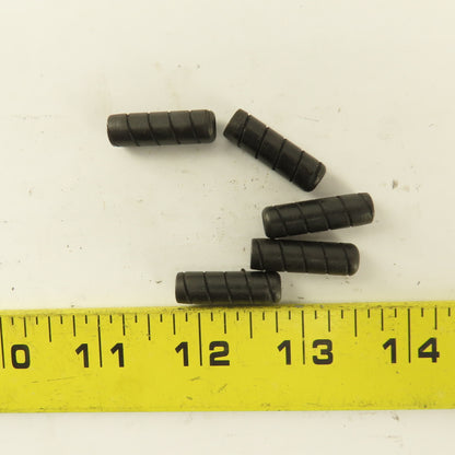 5/16" x 1" Alloy Steel Spiral Groove Pull Dowel Pin Black Oxide 10-32 Lot Of 5