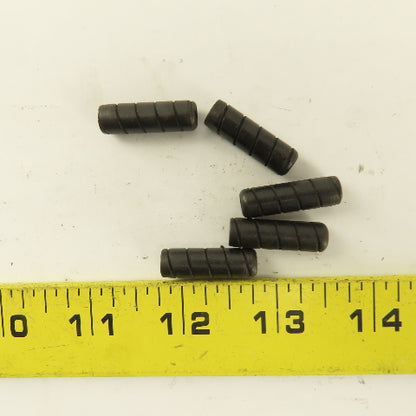 5/16" x 1" Alloy Steel Spiral Groove Pull Dowel Pin Black Oxide 10-32 Lot Of 5