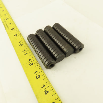 3/4" x 3" Alloy Steel Spiral Groove Pull Dowel Pin Black Oxide 5/16-18 Lot Of 4