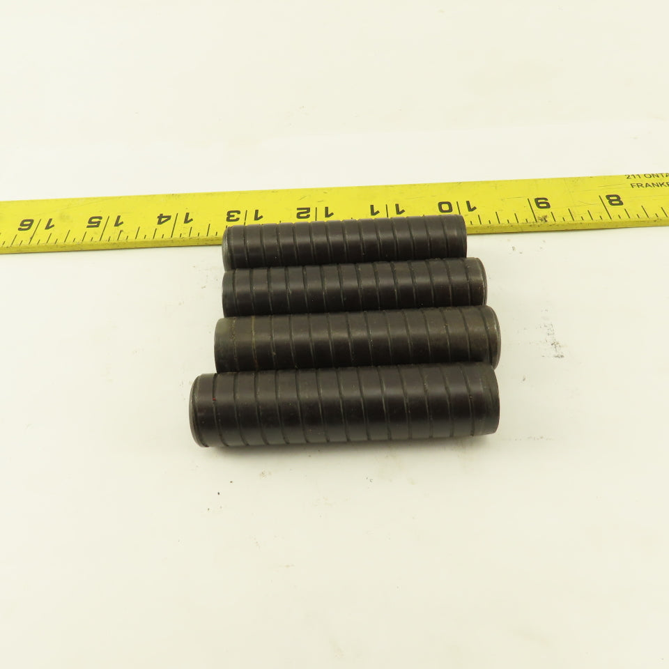 3/4" x 3" Alloy Steel Spiral Groove Pull Dowel Pin Black Oxide 5/16-18 Lot Of 4