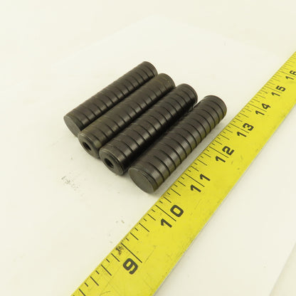 3/4" x 3" Alloy Steel Spiral Groove Pull Dowel Pin Black Oxide 5/16-18 Lot Of 4