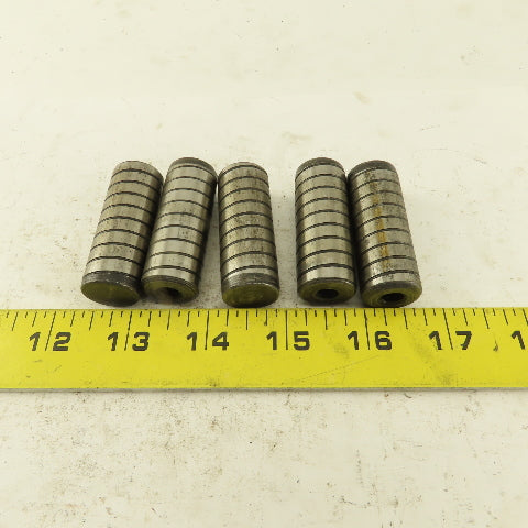 3/4" x 2" Alloy Steel Spiral Groove Pull Dowel Pin 5/16-18 Lot Of 5