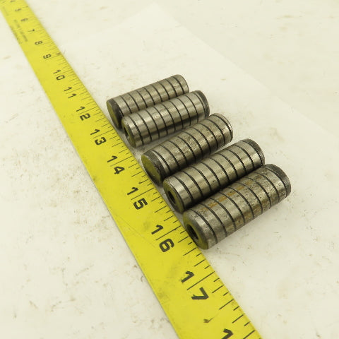 3/4" x 2" Alloy Steel Spiral Groove Pull Dowel Pin 5/16-18 Lot Of 5