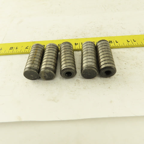 3/4" x 2" Alloy Steel Spiral Groove Pull Dowel Pin 5/16-18 Lot Of 5