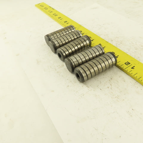 3/4" x 2" Alloy Steel Spiral Groove Pull Dowel Pin 5/16-18 Lot Of 5