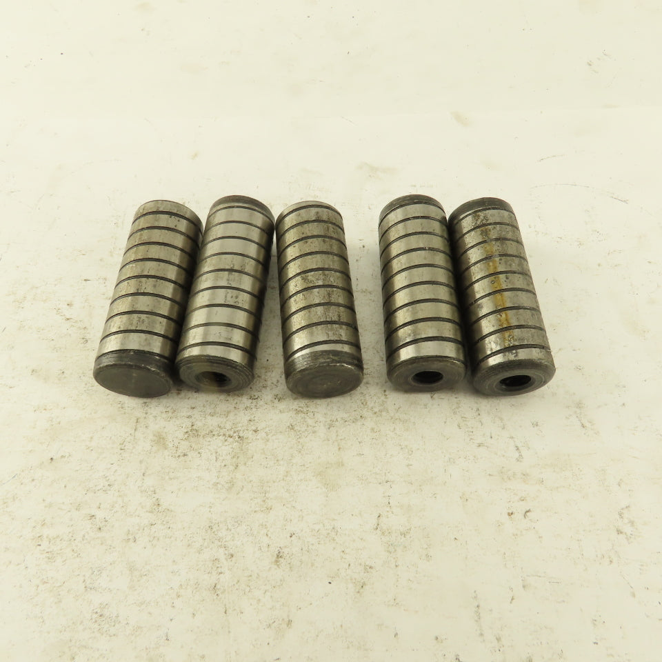 3/4" x 2" Alloy Steel Spiral Groove Pull Dowel Pin 5/16-18 Lot Of 5