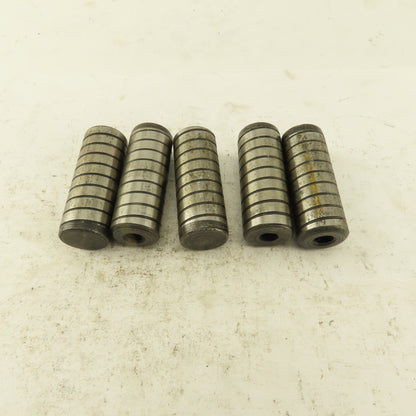 3/4" x 2" Alloy Steel Spiral Groove Pull Dowel Pin 5/16-18 Lot Of 5