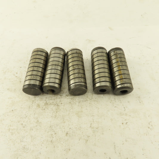 3/4" x 2" Alloy Steel Spiral Groove Pull Dowel Pin 5/16-18 Lot Of 5