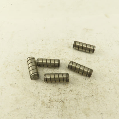 3/8" x 1" Alloy Steel Spiral Groove Pull Dowel Pin 10-32 Lot Of 5