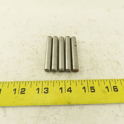 5/16" x 2" Solid Alloy Steel Dowel Pin Lot Of 5
