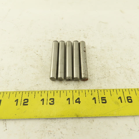 5/16" x 2" Solid Alloy Steel Dowel Pin Lot Of 5
