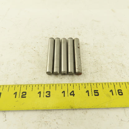 5/16" x 2" Solid Alloy Steel Dowel Pin Lot Of 5