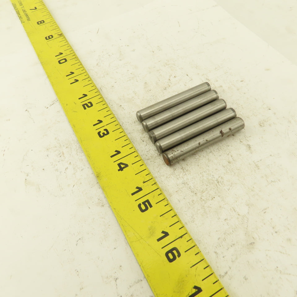 5/16" x 2" Solid Alloy Steel Dowel Pin Lot Of 5