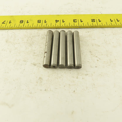 5/16" x 2" Solid Alloy Steel Dowel Pin Lot Of 5