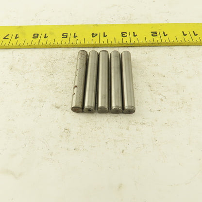 5/16" x 2" Solid Alloy Steel Dowel Pin Lot Of 5