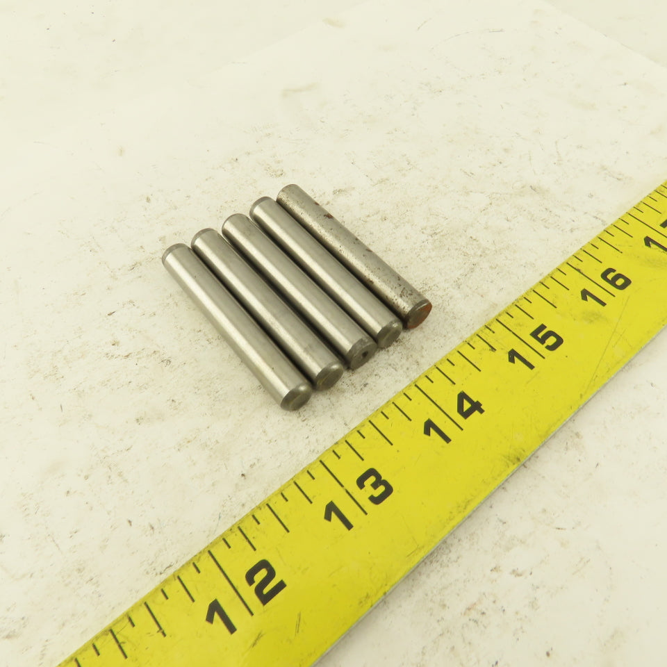 5/16" x 2" Solid Alloy Steel Dowel Pin Lot Of 5