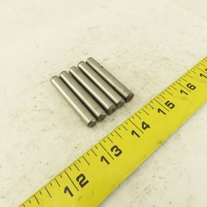 5/16" x 2" Solid Alloy Steel Dowel Pin Lot Of 5