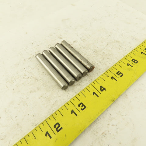 5/16" x 2" Solid Alloy Steel Dowel Pin Lot Of 5