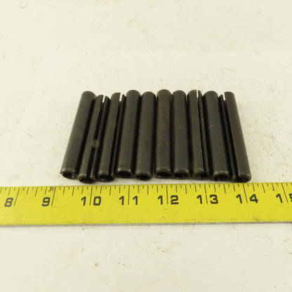 1/2" x 3" Split Spring Tension Pin Black Oxide Lot Of 10