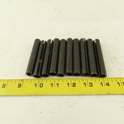 1/2" x 3" Split Spring Tension Pin Black Oxide Lot Of 10