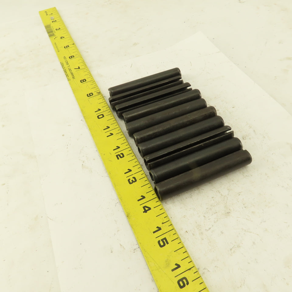 1/2" x 3" Split Spring Tension Pin Black Oxide Lot Of 10