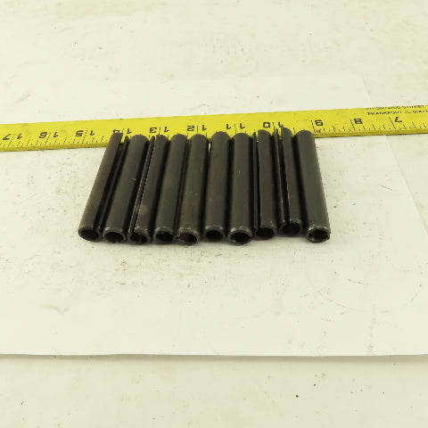 1/2" x 3" Split Spring Tension Pin Black Oxide Lot Of 10
