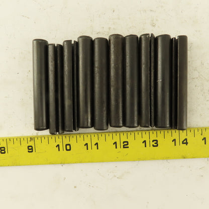 1/2" x 3" Split Spring Tension Pin Black Oxide Lot Of 10