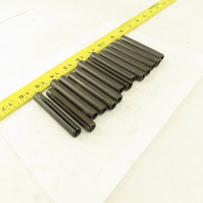 1/2" x 3-1/4" Split Spring Tension Pin Black Oxide Lot Of 14