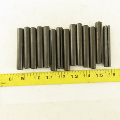 1/2" x 3-1/4" Split Spring Tension Pin Black Oxide Lot Of 14