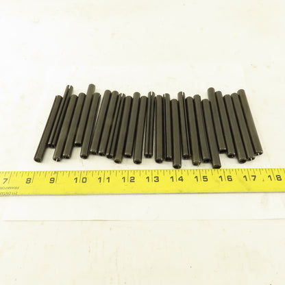 3/8" x 3-3/4" Split Spring Tension Pin Black Oxide Lot Of 24