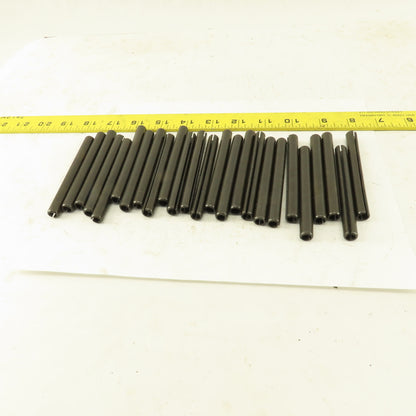 3/8" x 3-3/4" Split Spring Tension Pin Black Oxide Lot Of 24