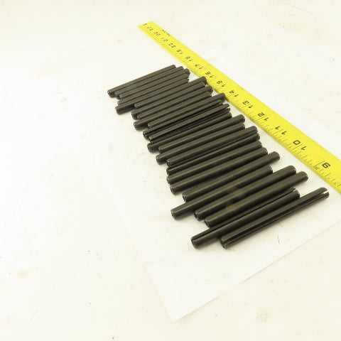 3/8" x 3-3/4" Split Spring Tension Pin Black Oxide Lot Of 24
