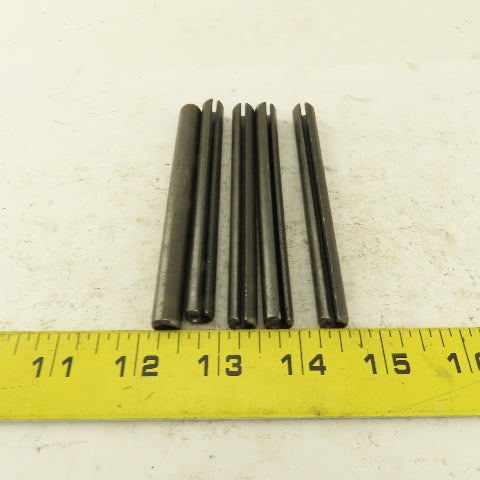 3/8" x 4" Split Spring Tension Pin Black Oxide Lot Of 5