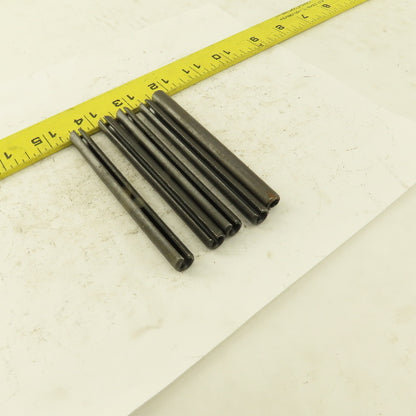 3/8" x 4" Split Spring Tension Pin Black Oxide Lot Of 5
