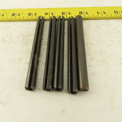 3/8" x 4" Split Spring Tension Pin Black Oxide Lot Of 5