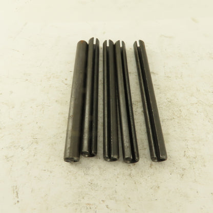 3/8" x 4" Split Spring Tension Pin Black Oxide Lot Of 5