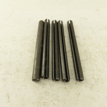 3/8" x 4" Split Spring Tension Pin Black Oxide Lot Of 5